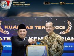 Kementerian Transmigrasi Raih Penghargaan Ombudsman RI 2025, Bukti Pelayanan Publik Berkelas Tertinggi