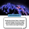 Pesona Blue Fire Kawah Ijen: Api Biru Langka yang Menyala di Perut Bumi Jawa Timur