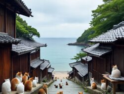 Ini Dia Pulau Kucing Di Jepang: Ketika Jejak Manusia Berjalan Bersama Dengkur Kucing