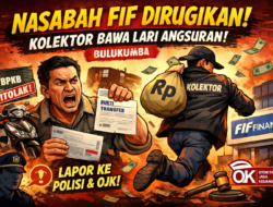 Nasabah FIF Finance Bulukumba Mengaku Dirugikan, Diduga Oknum Kolektor Bawa Lari Angsuran Pembiayaan