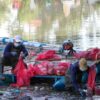 Upaya Tekan Sampah ke Laut, Tim MOZAiK Ecoton Angkut 907 Kg Limbah dari Kali Tebu