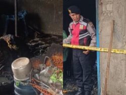 Diduga Kompor Sambar Bensin, Kios Kost di Ruteng Ludes Terbakar