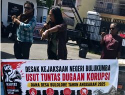 KKRB Demo Kejari Bulukumba, Desak Dugaan Penyalahgunaan Dana Desa Bulolohe Diusut